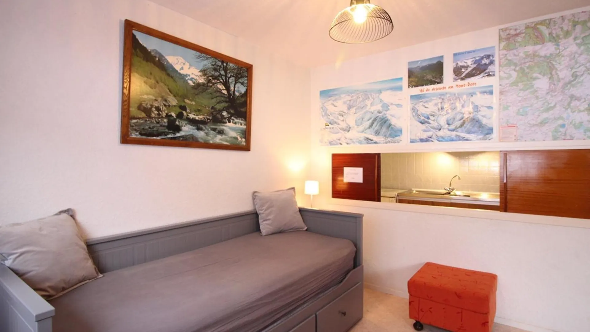 Appartement F2 Au Pied Des Pistes Avec Balcon, Parking Et Local A Skis - Fr-1-415-62 Le Mont-Dore